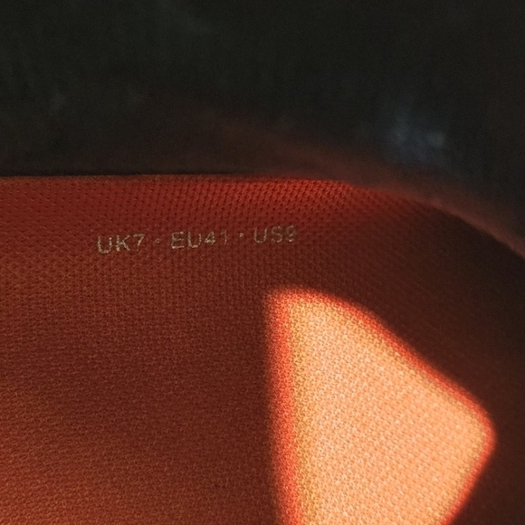 FITFLOP GLACE KNIT LEATHER MIDNIGHT NAVY RED LACE UP ANKLE BOOTS WOMEN'S 9 - Picture 8 of 8